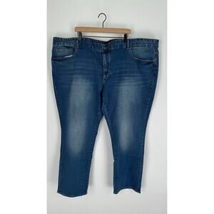 Winston Denim Jeans Mens 56 x 34 Distressed Medium Wash New